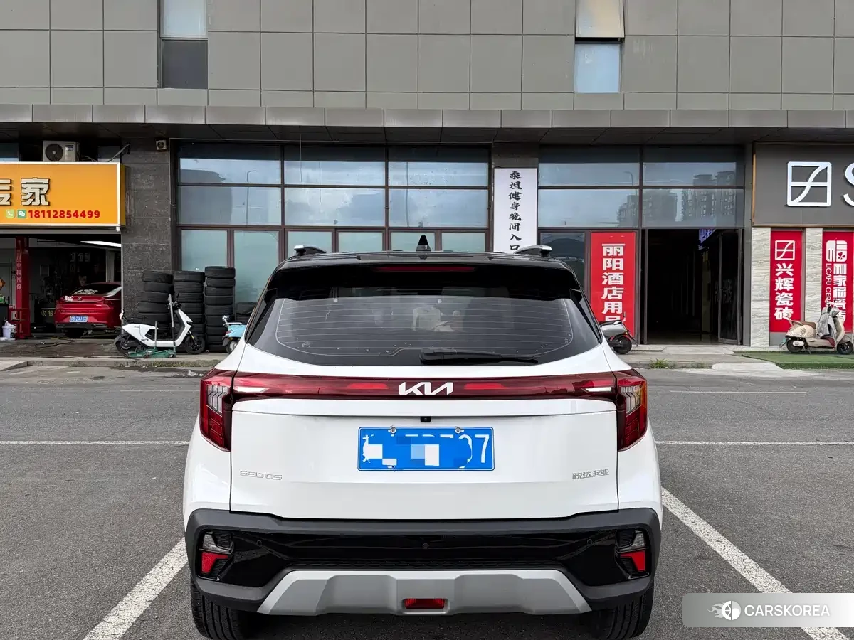 Kia Seltos 2024 Белый из Китая