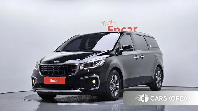 Kia The New Carnival 2018 Черный из Кореи