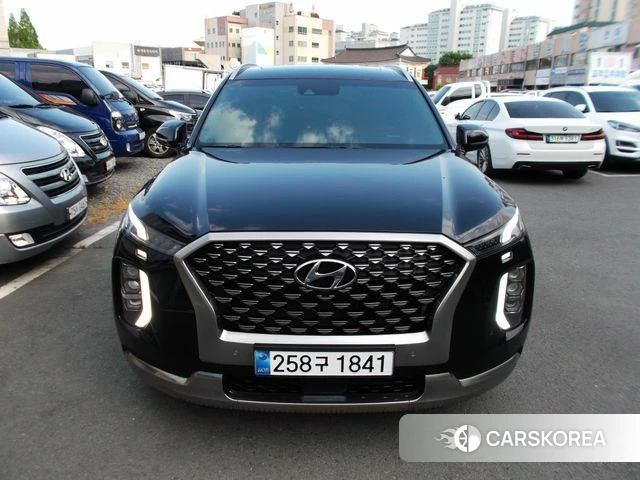 Hyundai Palisade 2022 Черный из Кореи