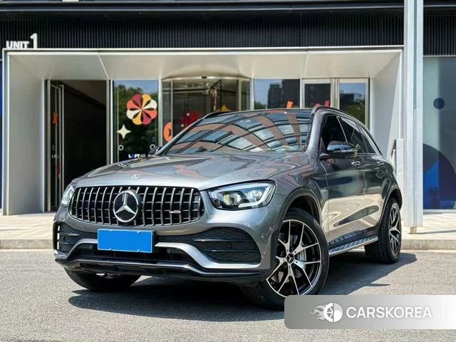 Mercedes-Benz GLC AMG 2022 Серебристо-серый из Китая