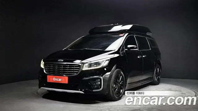 Kia The New Carnival 2019 Черный из Кореи