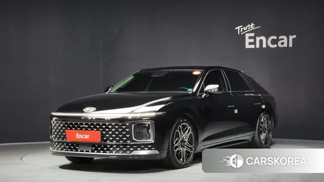 Hyundai Grandeur Hybrid (GN7) 2023 Черный из Кореи