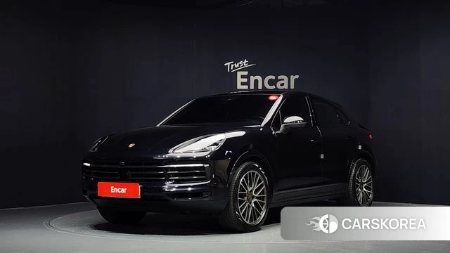Porsche Cayenne (PO536) 2020 Черный из Кореи