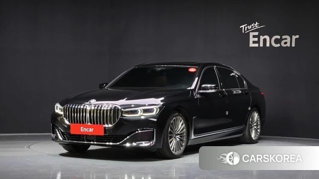 BMW 7 Series (G11) 2022 Черный из Кореи