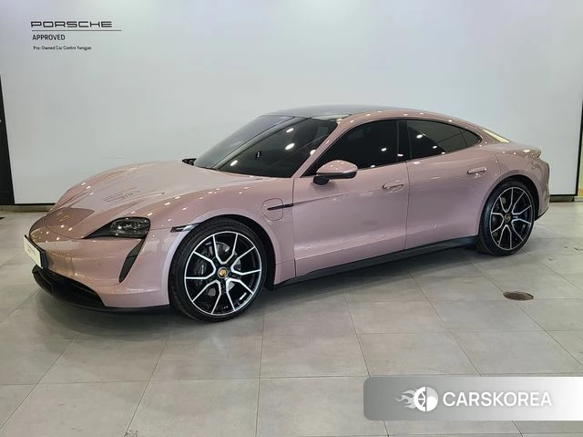 Porsche Taycan 2023 Розовый из Кореи