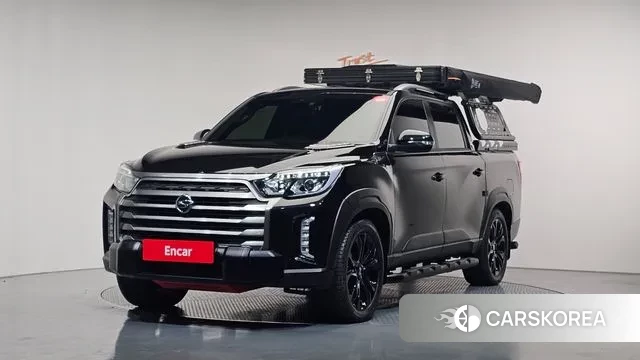 Ssangyong The New Rexton Sport 2022 Черный из Кореи