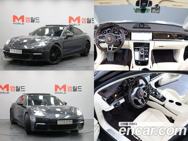 Porsche Panamera (971) 2018 Серый из Кореи