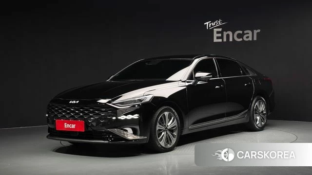 Kia K8 Hybrid 2022 Черный из Кореи