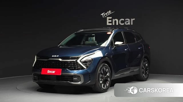 Kia Sportage 5th Generation 2021 Синий из Кореи