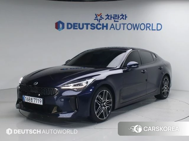 Kia Stinger Meister 2021 Синий из Кореи