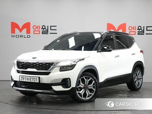 Kia Seltos 2020 Белый из Кореи