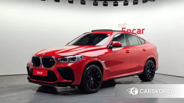 BMW X6M (G06) 2020 Красный из Кореи
