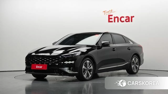 Kia K8 Hybrid 2023 Черный из Кореи