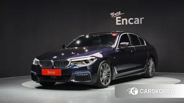 BMW 5 Series (G30) 2020 Черный из Кореи