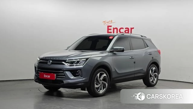 Ssangyong Beautiful Korando 2020 Серебристо-серый из Кореи