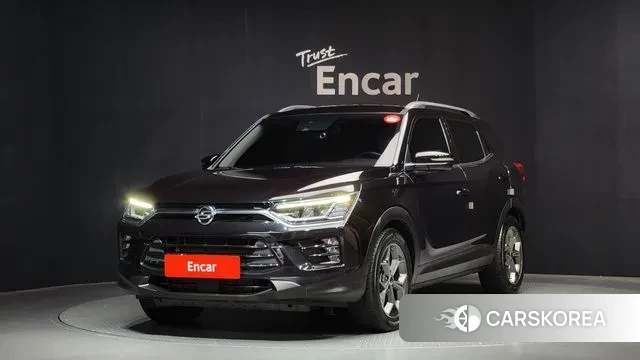 Ssangyong Beautiful Korando 2019 Черный из Кореи