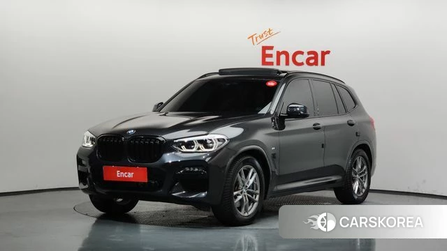 BMW X3 (G01) 2021 Серый из Кореи