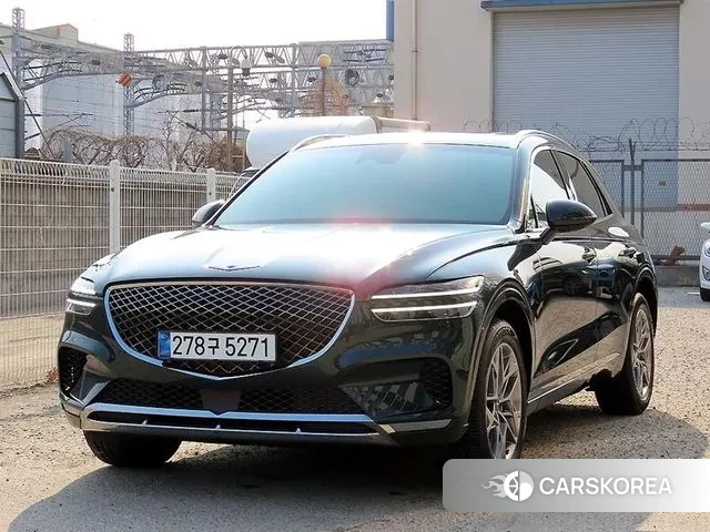 Genesis GV70 2021 Темно-зеленый из Кореи