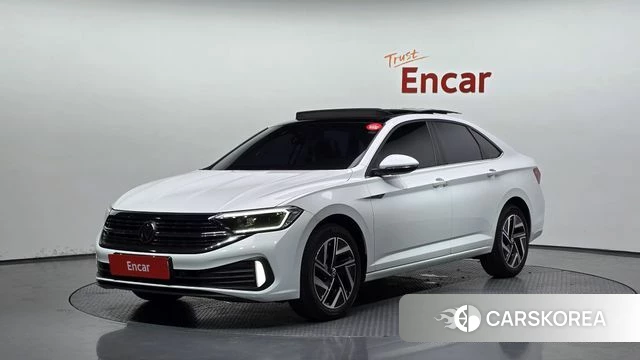 Volkswagen 7th Generation of Jetta 2023 Белый из Кореи