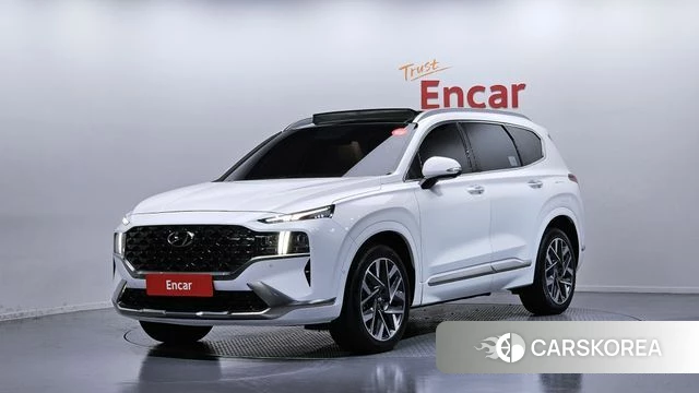 Hyundai The New Santa Fe 2021 Белый из Кореи