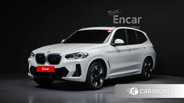 BMW iX3 2024 Белый из Кореи