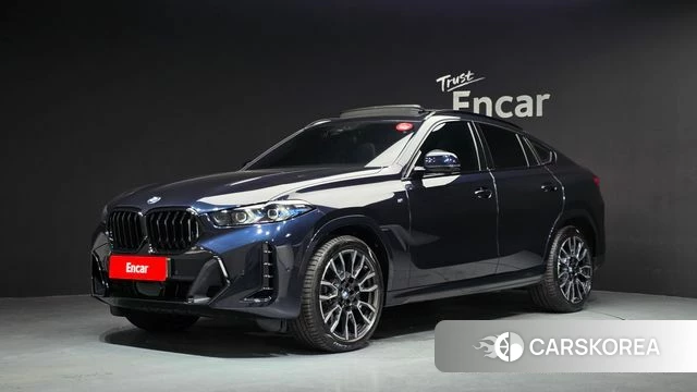 BMW X6 (G06) 2025 Черный из Кореи