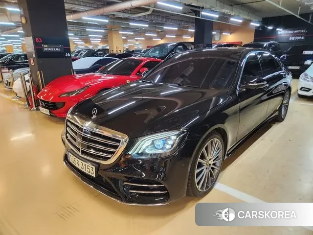 Mercedes-Benz S-Class W222 2020 Черный из Кореи