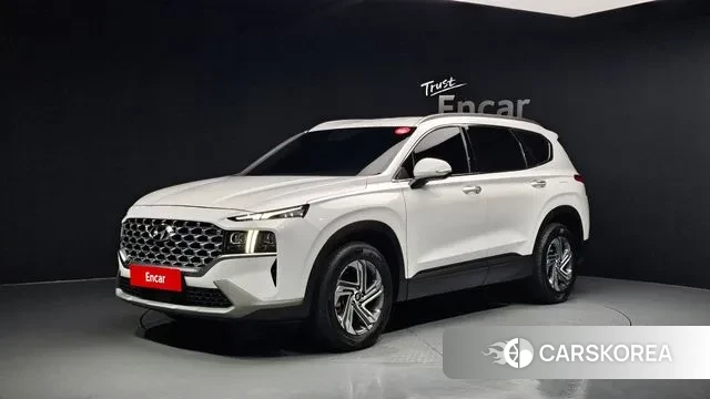 Hyundai The New Santa Fe 2021 Белый из Кореи