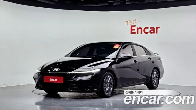 Hyundai The New Avante (CN7) 2023 Черный из Кореи