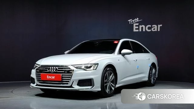 Audi A6 (C8) 2022 Белый из Кореи