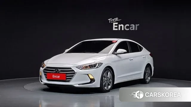 Hyundai Avante AD 2018 Белый из Кореи