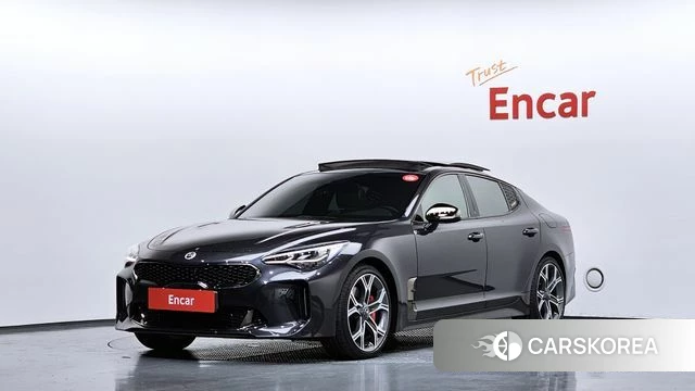 Kia Stinger 2018 Серый из Кореи