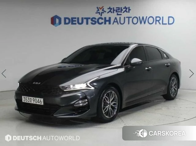 Kia K5 3rd generation 2022 Серый из Кореи