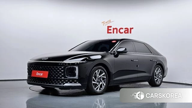Hyundai Grandeur Hybrid (GN7) 2023 Черный из Кореи
