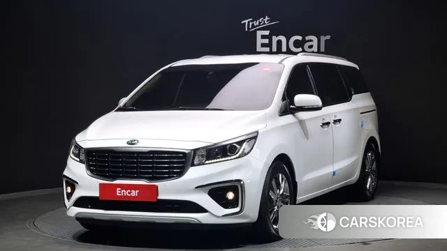 Kia The New Carnival 2020 Белый из Кореи