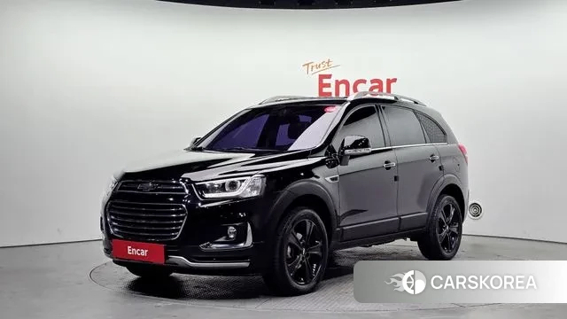 Chevrolet (GM Daewoo) Captiva 2018 Черный из Кореи