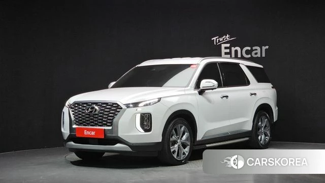 Hyundai Palisade 2021 Белый из Кореи