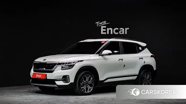 Kia Seltos 2021 Белый из Кореи