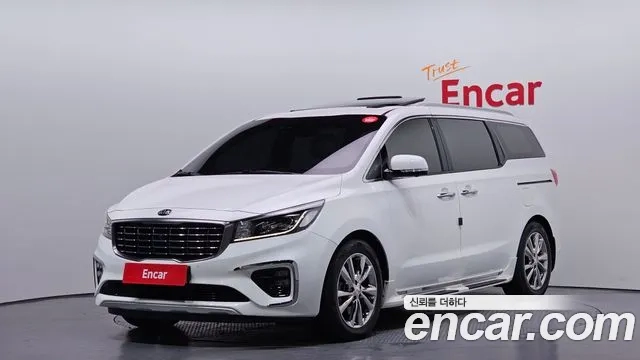 Kia The New Carnival 2018 Белый из Кореи