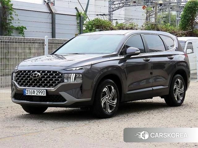 Hyundai The New Santa Fe 2022 Серый из Кореи