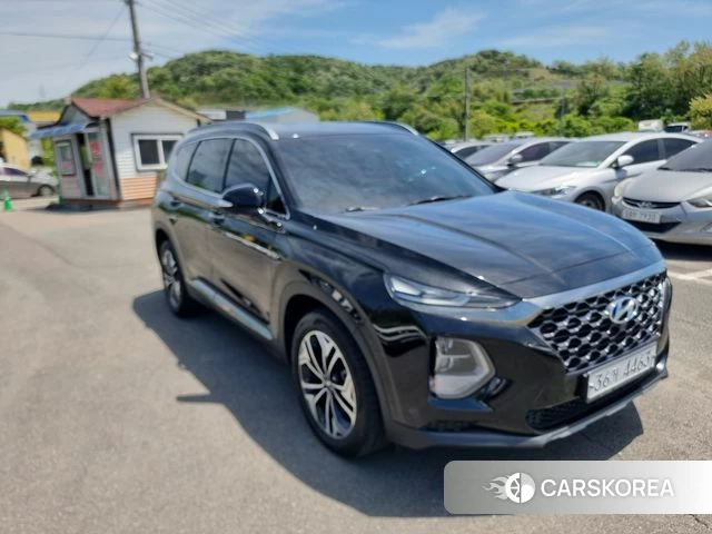 Hyundai Santa Fe TM 2018 Черный из Кореи