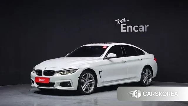 BMW 4 Series (F32) 2018 Белый из Кореи