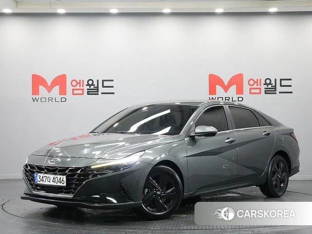 Hyundai Avante (CN7) 2021 Серый из Кореи
