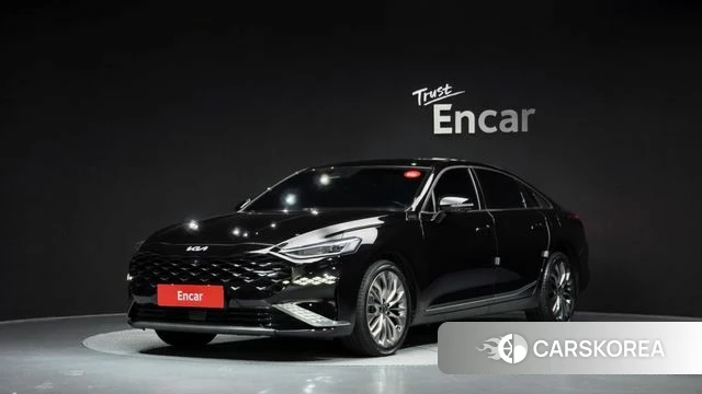 Kia K8 2021 Черный из Кореи
