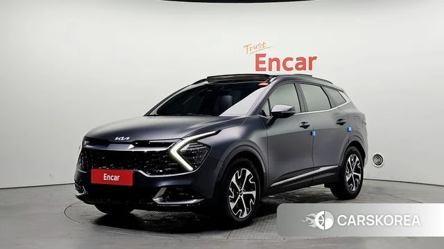Kia Sportage 5th Generation Hybrid 2022 Серый из Кореи