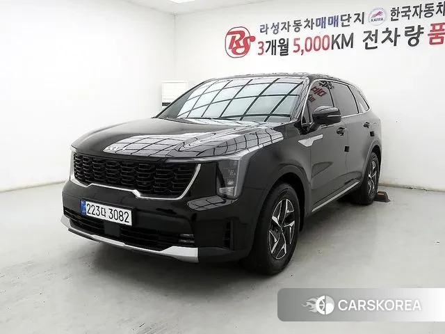Kia The New Sorento 4th Generation 2023 Черный из Кореи