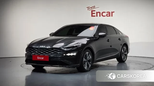 Kia K8 Hybrid 2022 Серый из Кореи