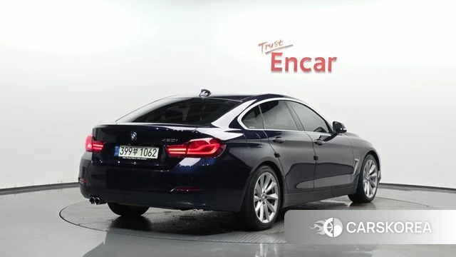 BMW 4 Series (F32) 2020 Синий из Кореи