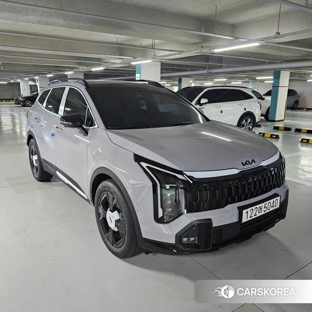 Kia The New Sportage 5th Generation Hybrid 2026 Серебристо-серый из Кореи