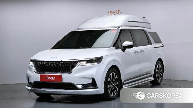 Kia Carnival 4th generation 2021 Белый из Кореи